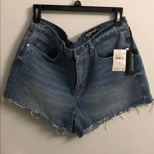 Women’s Blanknyc high rise jean shorts size 30